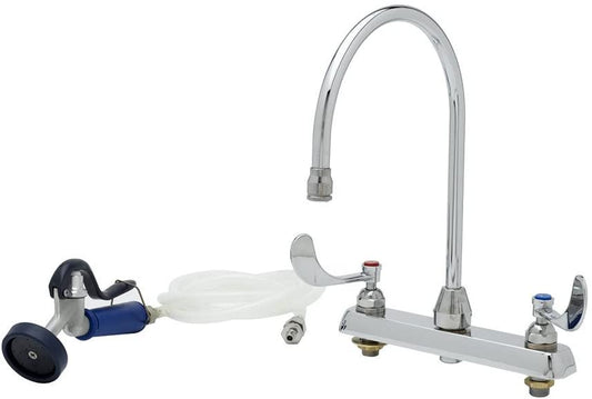 Deluxe Gooseneck Faucet 8″ Center