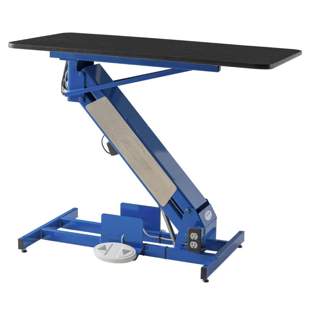 MasterLift LowRider Electric Grooming Table with Rotating Top PetLift